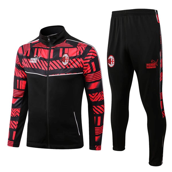 Survetement AC Milan 2023 Rouge Noir